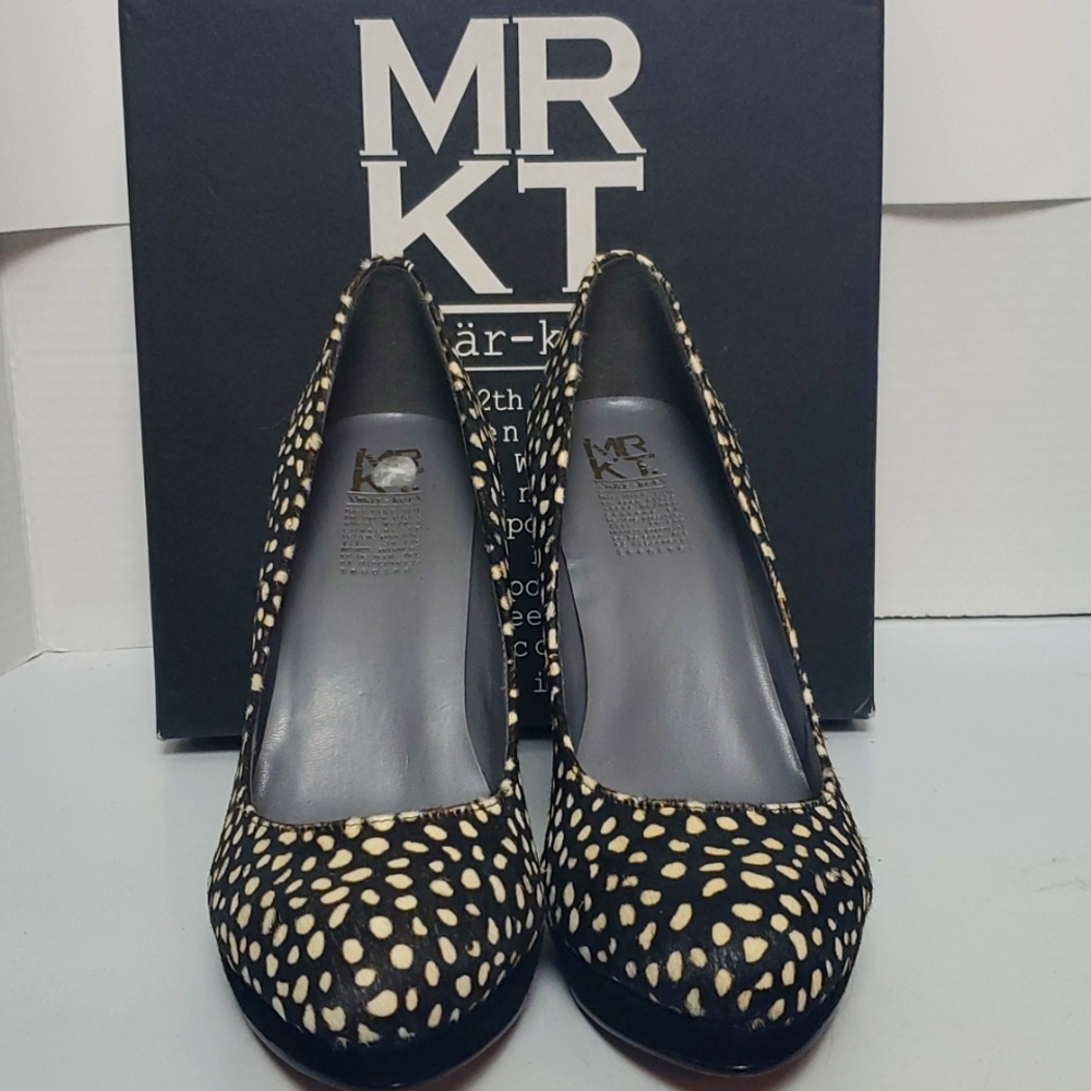 MRKT. Polka Dot Pony Heels